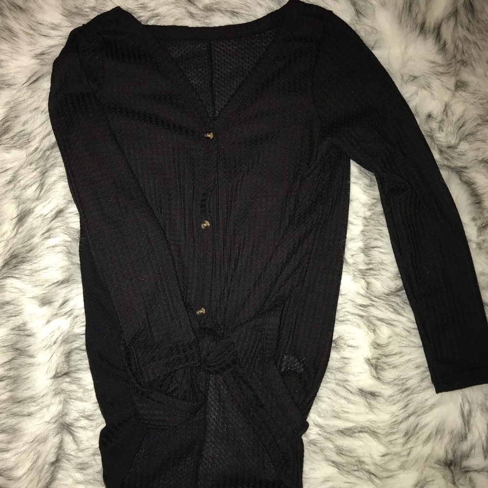 Black long sleeve, never worn